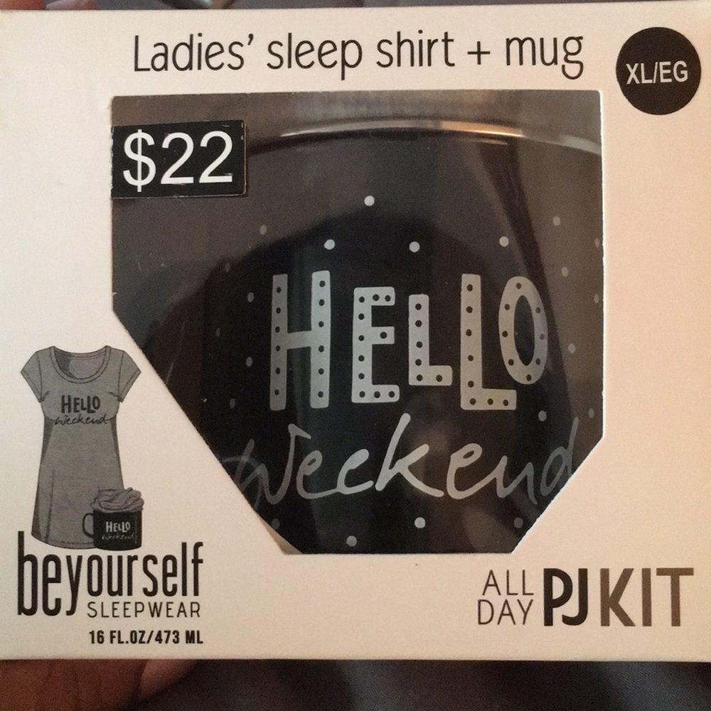 NWT be yourself PJ kit